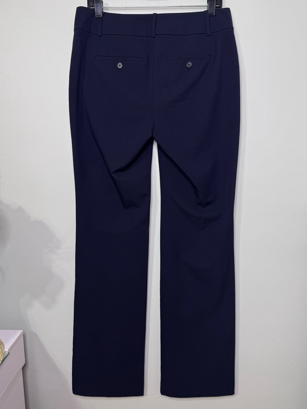 LOFT Julie Trouser Pant Dress Pants Navy Blue Size 6T 6 Tall - Picture 5 of 12